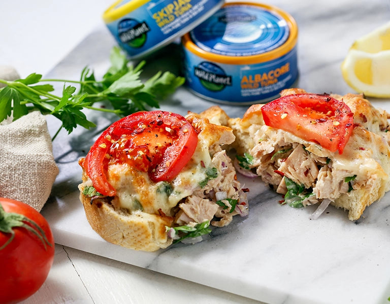 Photo of Wild Planet Open Face Lemony Wild Tuna Melt