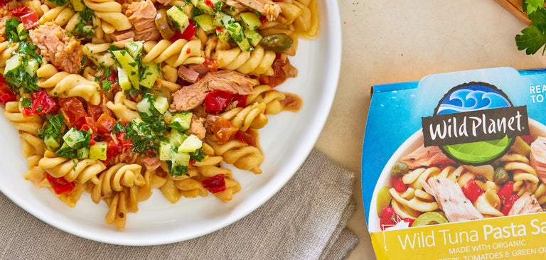 Photo of Tuna Pasta Salad with Preserved Lemon Gremolata