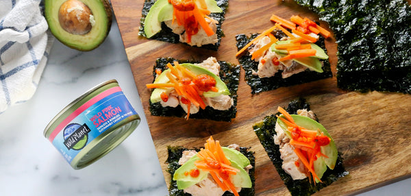 Salmon Seaweed Snack