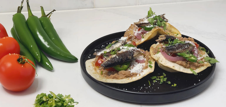 Photo of Spicy Sardine Tostadas