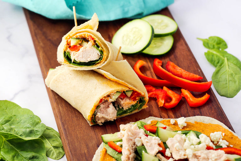 Wild Planet Chicken Hummus Wrap