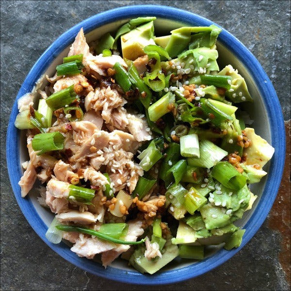Wild Yellowtail Poke-Inspired Bowls