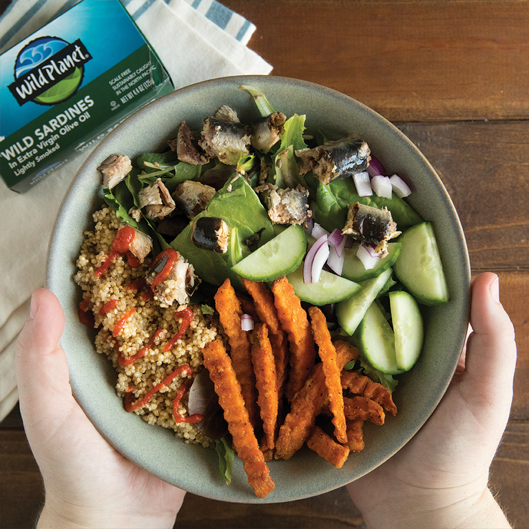 Sardine bowl