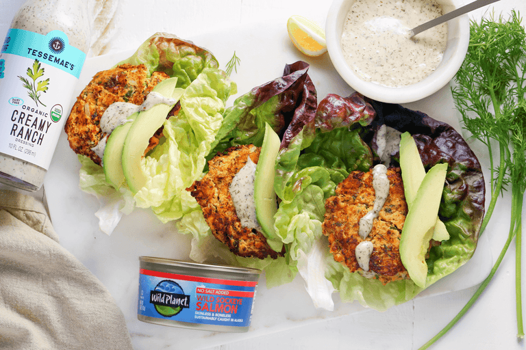 Whole 30 Salmon Burgers Wild Planet