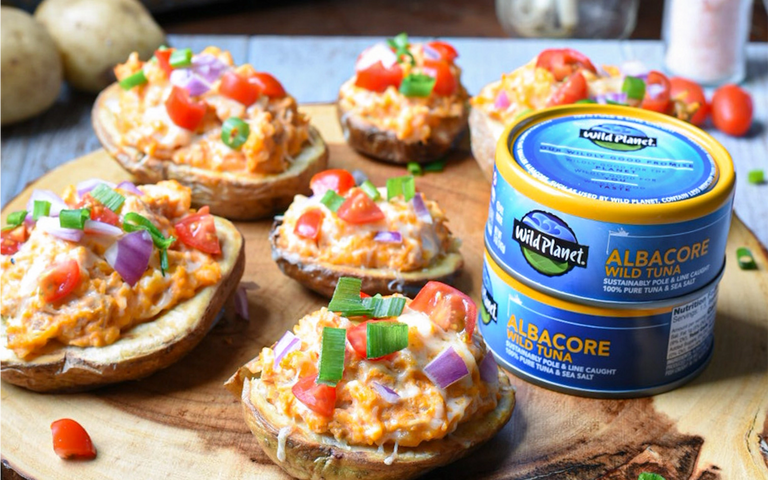 Photo of Buffalo Tuna Twice Baked Potatoes