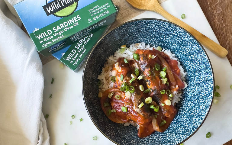 Photo of Sardines in Tomato Sauce over Rice
